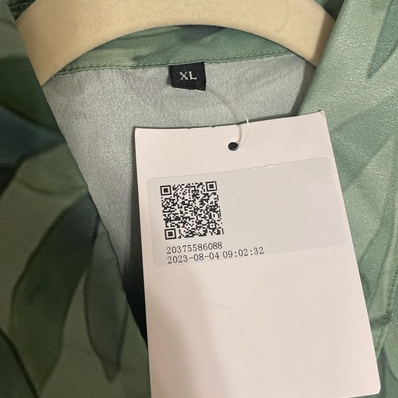 Ladies Button Down Blouse - Picture 3 of 7